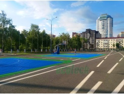 Городские спортивные площадки, Россия. Спортивное покрытие Ecoteck Sport 