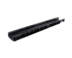 Лоток Ecoteck ParkLine DN100 h59 пластиковый (черный)