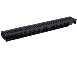 Лоток Ecoteck STANDART 100.65 h69 с решеткой 100 чугунной, кл.С250