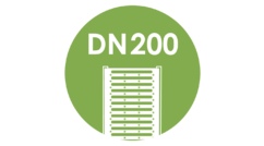 Водоотводные лотки. Серия Ecoteck STANDART 200